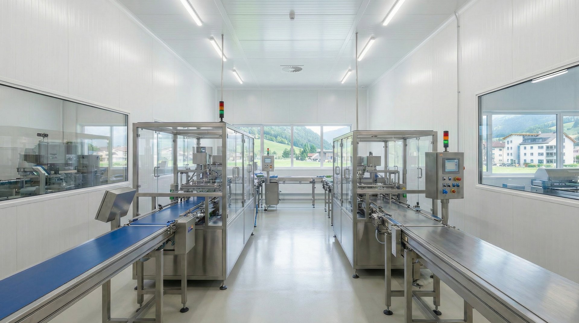 Roma Projects - production facility with sandwich panels